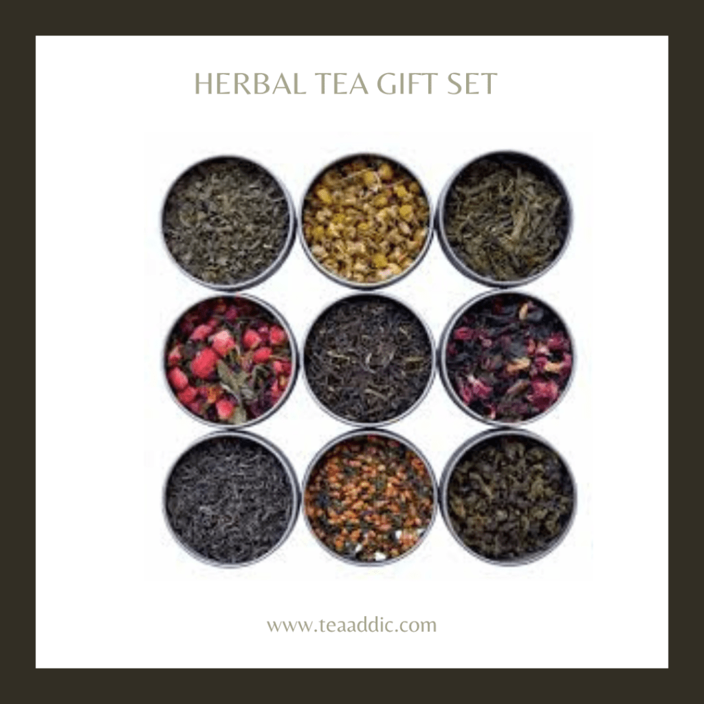 Herbal Tea Gift Set with Assorted Flavors