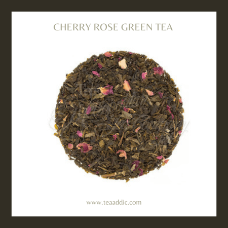 Cherry Rose Green Tea